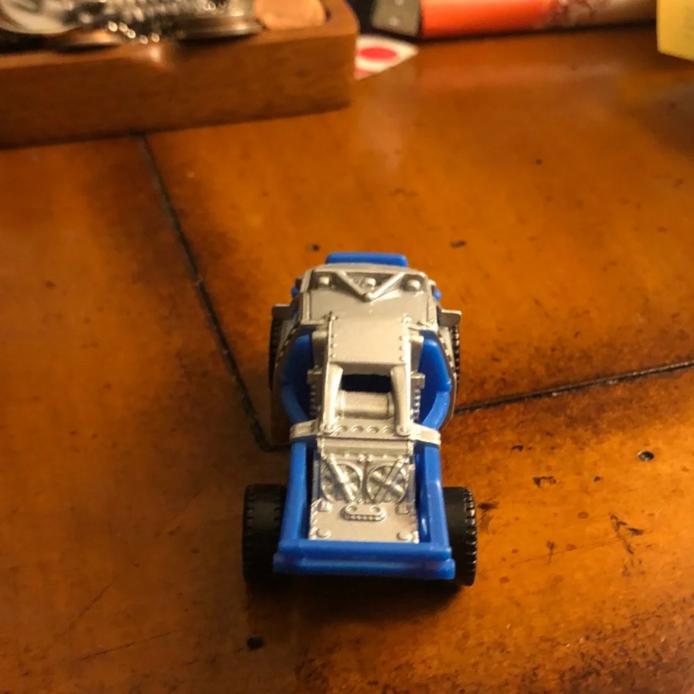 Blue & White Kids Toy Truck - Brand Unknown